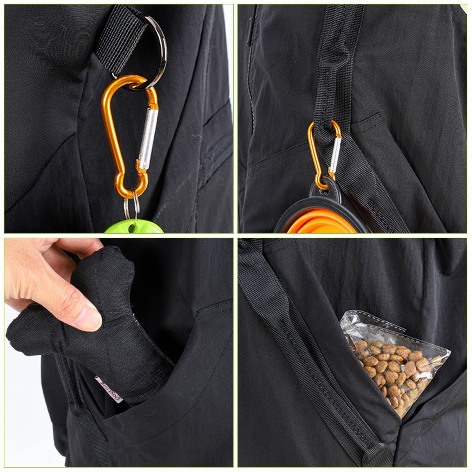Chaqueta de entrenamiento para perros: paño de entrenamiento para manipuladores de mascotas, suministros para el dueño de mascotas | Chaleco de protección para entrenador de perros a prueba de viento
