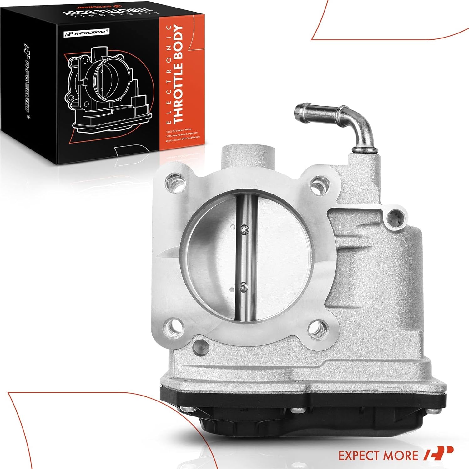 A-Premium Electronic Throttle Body with Sensor Compatible with Nissan Versa 2012-2019, Versa Note 2014-2019 1.6L Replace# 16119-3AN0A, 16119-3AN0B