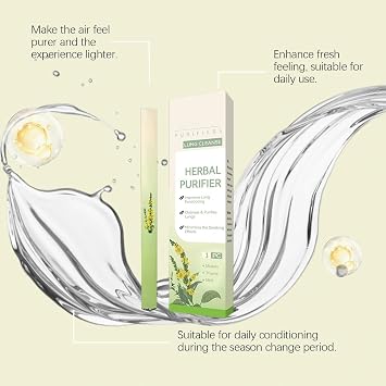 4PCS Herbal Diffuser Pen, Upgraded Dual-Action Portable Inhaler for Breathing Aid, Sleep Support & Lung Cleansing, Plant-Based Aromatherapy, Oral Air Freshening