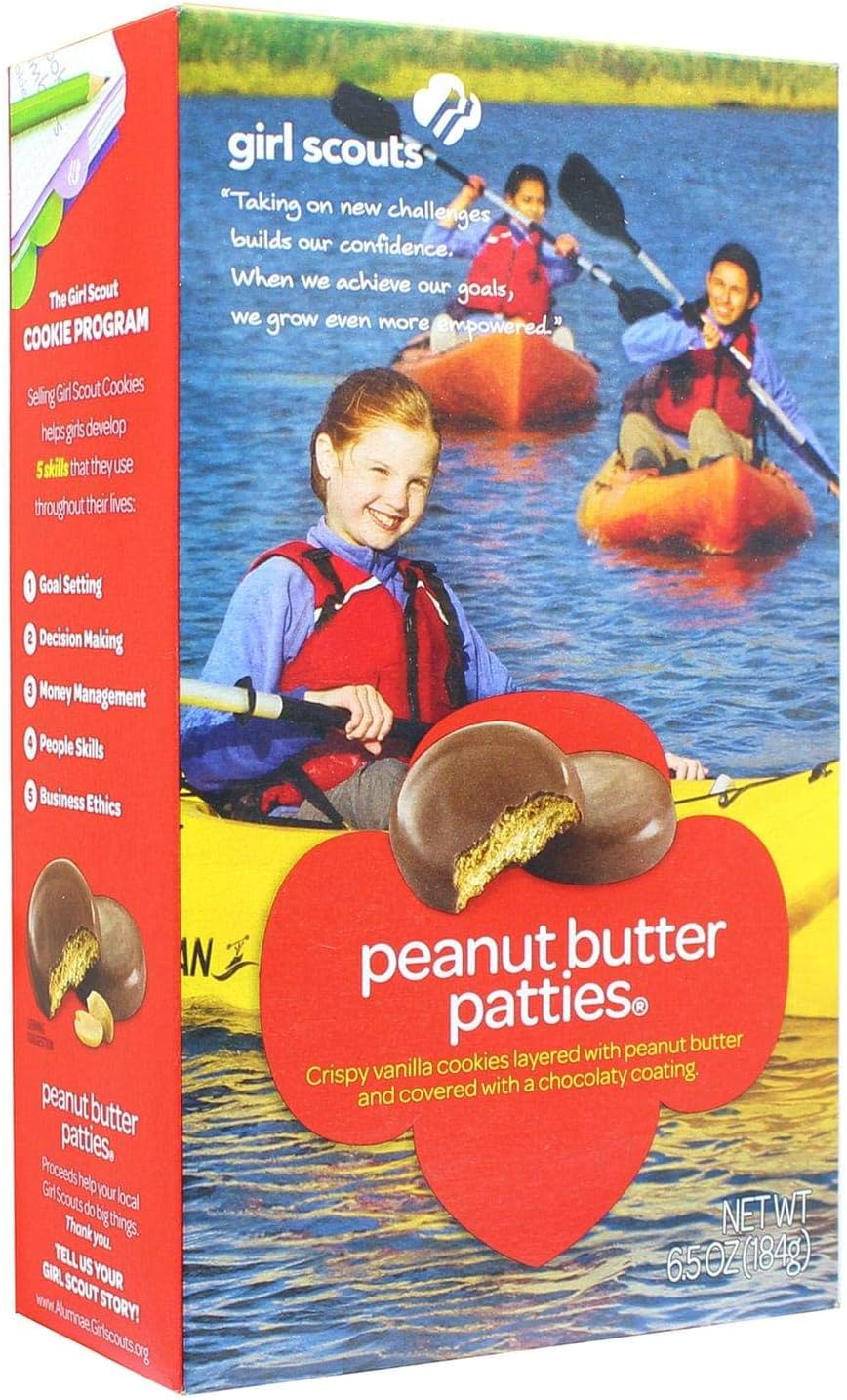 Girl Scout Peanut Butter Patties Cookies (6.5 Ounce Box)
