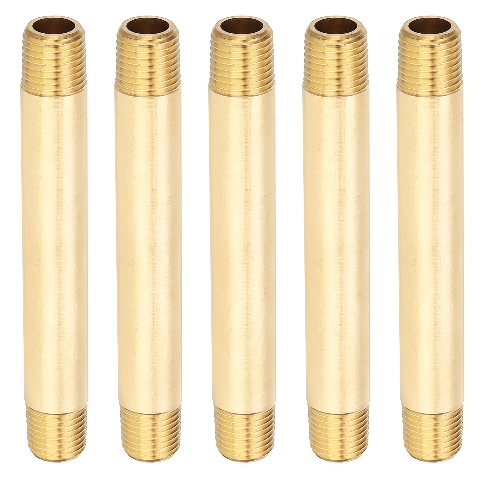 Raccord en laiton 1200PSI anti fuite mamelon long 1/4 NPT pour haute pression air eau