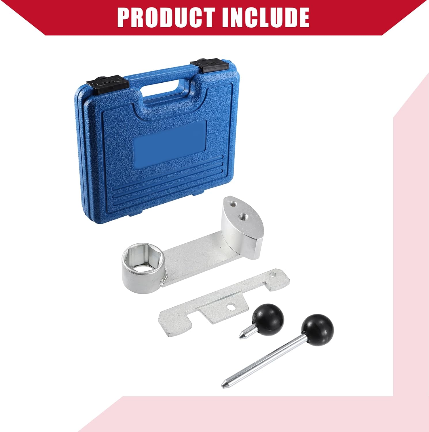 Inner/Engine Timing Tool Camshaft Alignment Tool for Porsche Boxster 2.7L 2002-2008 / Durable/Plastic / 1 Set/Black