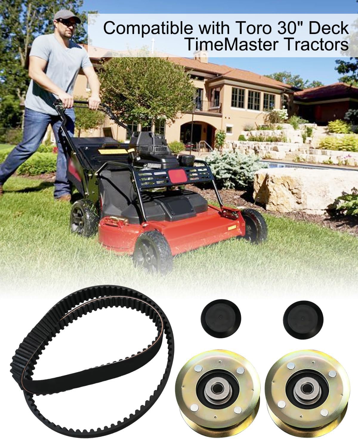 Riding Mower Toro 30 Inch Self Propelled Lawn Mower Twin Blade