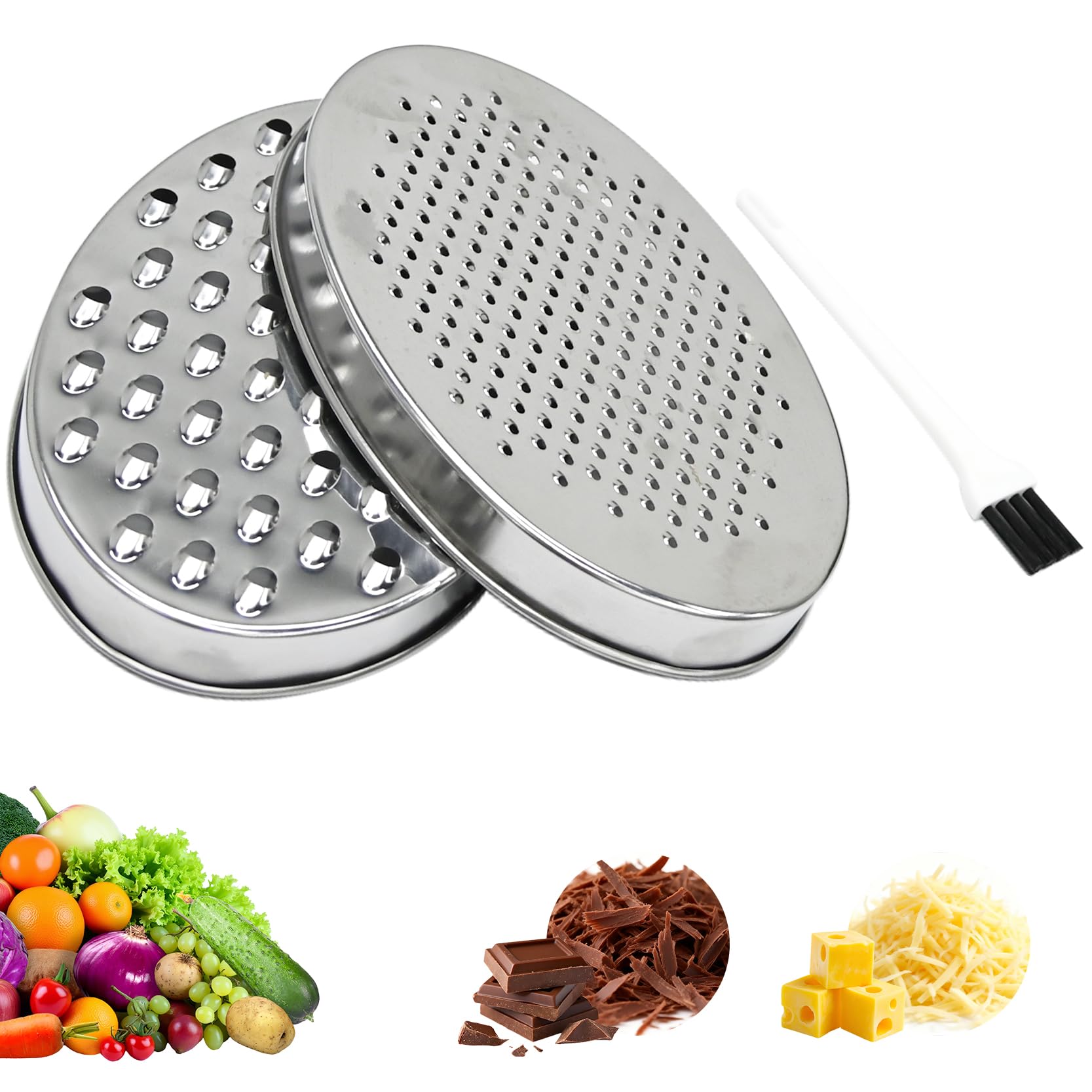 Armo® 2 in 1 Cheese Grater with Storage Container Vegetable Ginger Garlic Chopper
