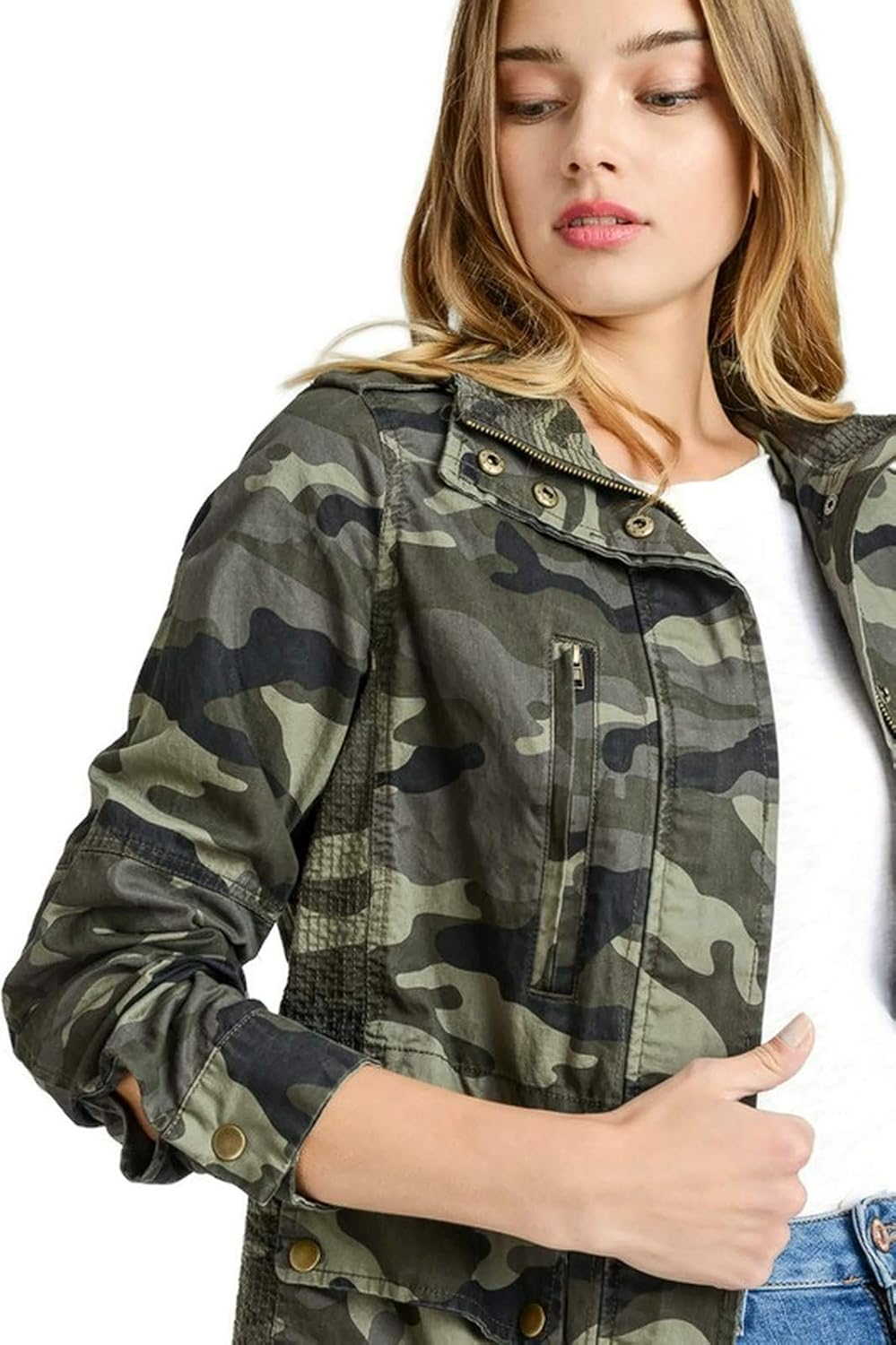 Womens lightweight camo jacket Outlet