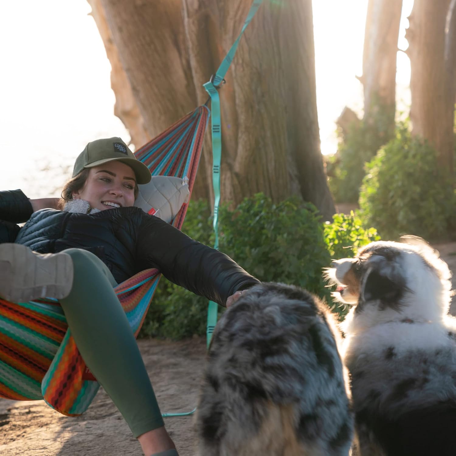 Grand Trunk Siesta Hammock Pillow | Lightweight & Ultra-Soft Camping Pillow with Adjustable Strap | 40D Nylon Diamond Ripstop | Integrated Stuff Sack | Storm