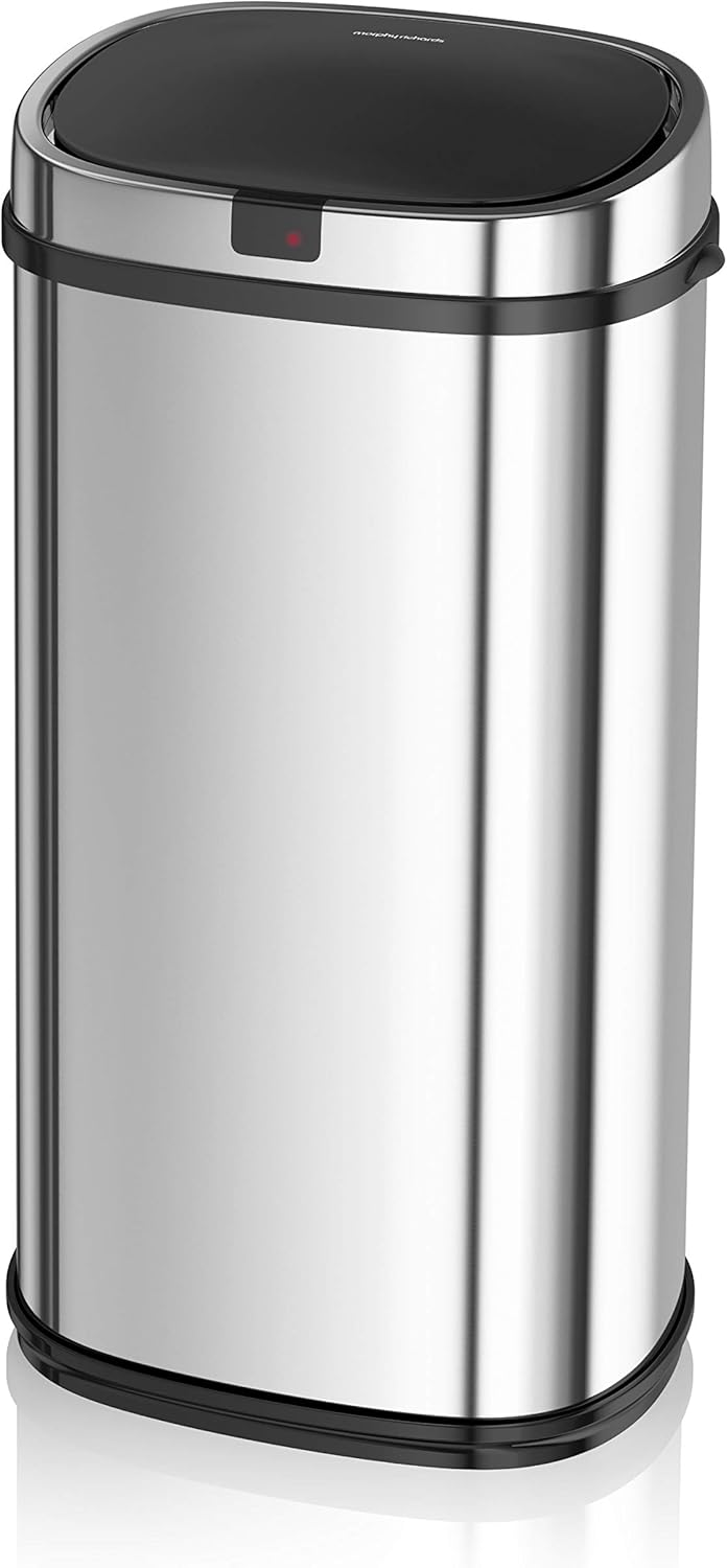 Morphy Richards Chroma 971504 Square Kitchen Bin with Infrared Motion