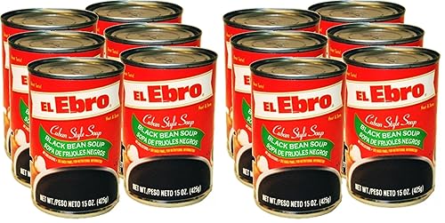 Black Bean Soup Cuban Style 15 oz can. (Pack of