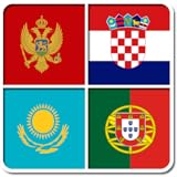 satsumadori Match the flags with their respective nations.