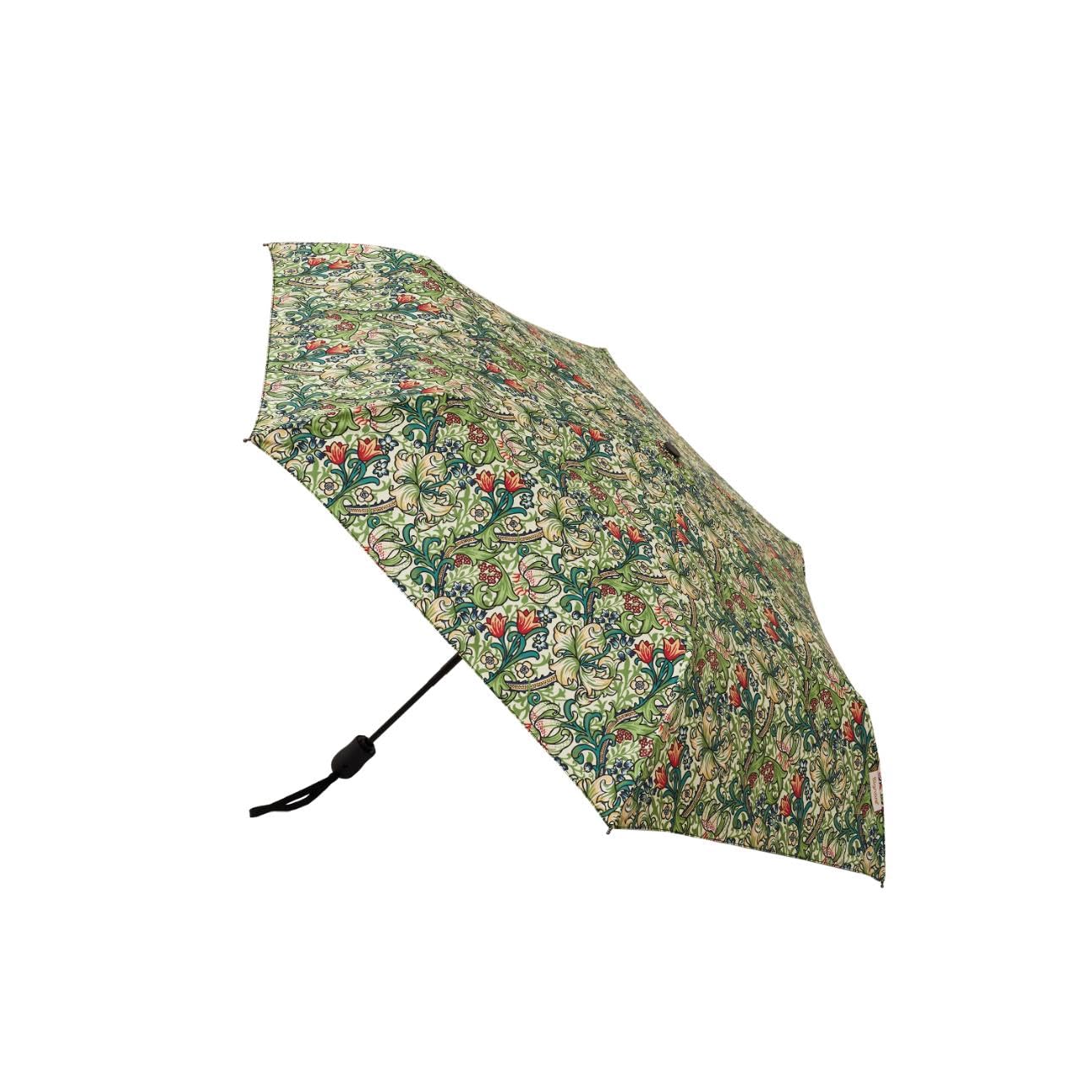 Signare Tapestry Automatic Folding Umbrella (UM-AUTO-) (Golden Lily)