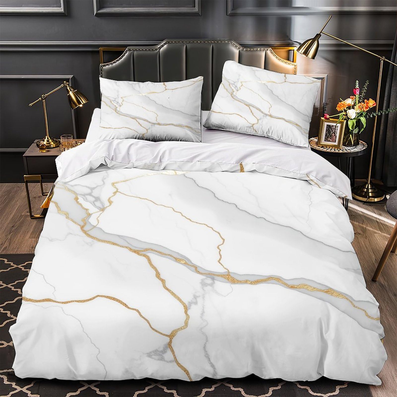 Déco chambre enfant : housse de couette 3D moderne 260x220cm et ses 2 taies