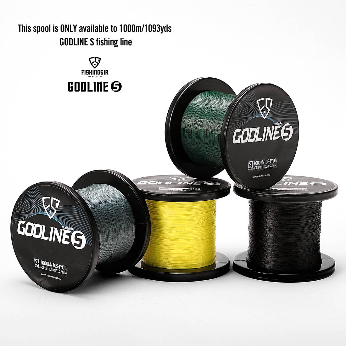 godline braided fishing line FISHINGSIR: Fishing Tips and Guides and roundness preservation KCR Color:Pimp Daddy