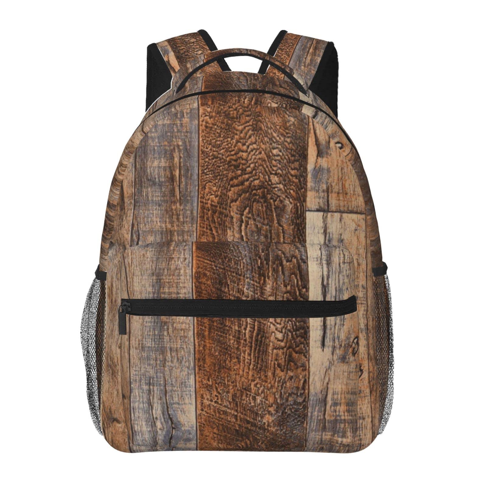Grand sac à dos noir décontracté taille unique pour ados