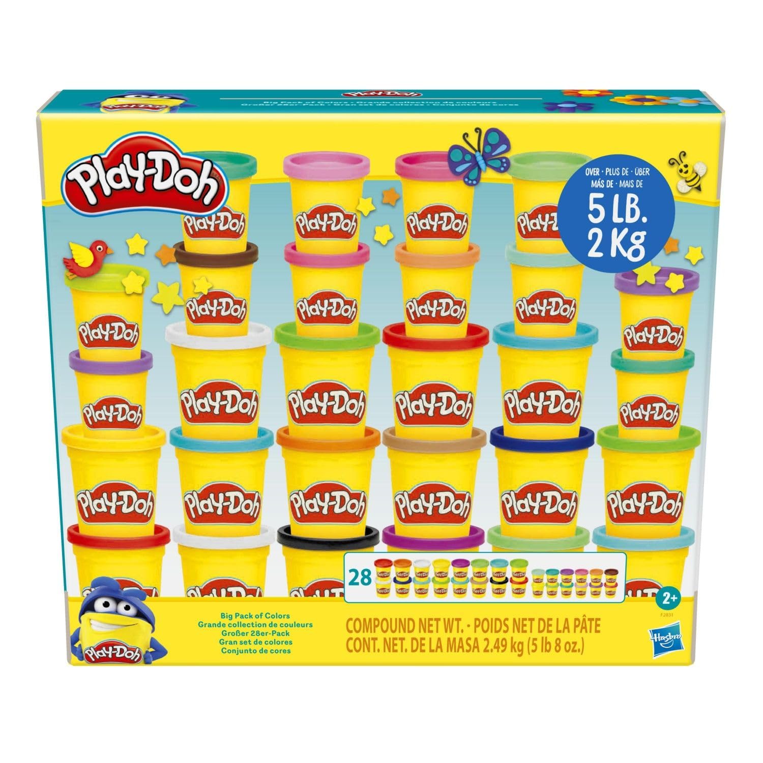 Hasbro Play-Doh Big Pack of Colors (F2831)