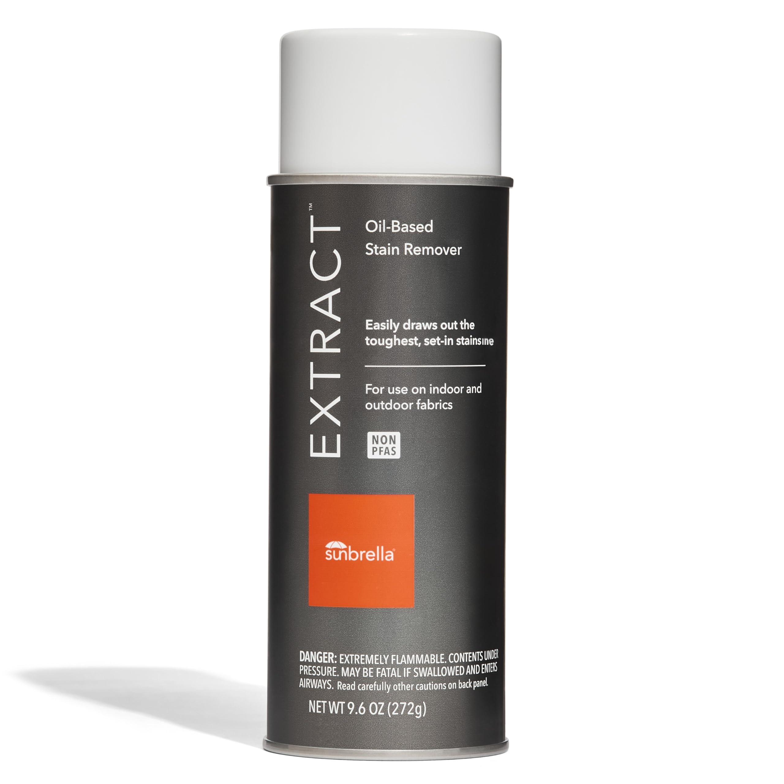 Sunbrella Extract Oil Stain Remover | Easy Clean for Grease & Oil Stains | Upholstery Cleaner Spray | Fast-Drying Formula | Safe, Non-PFAS | 9.6 oz