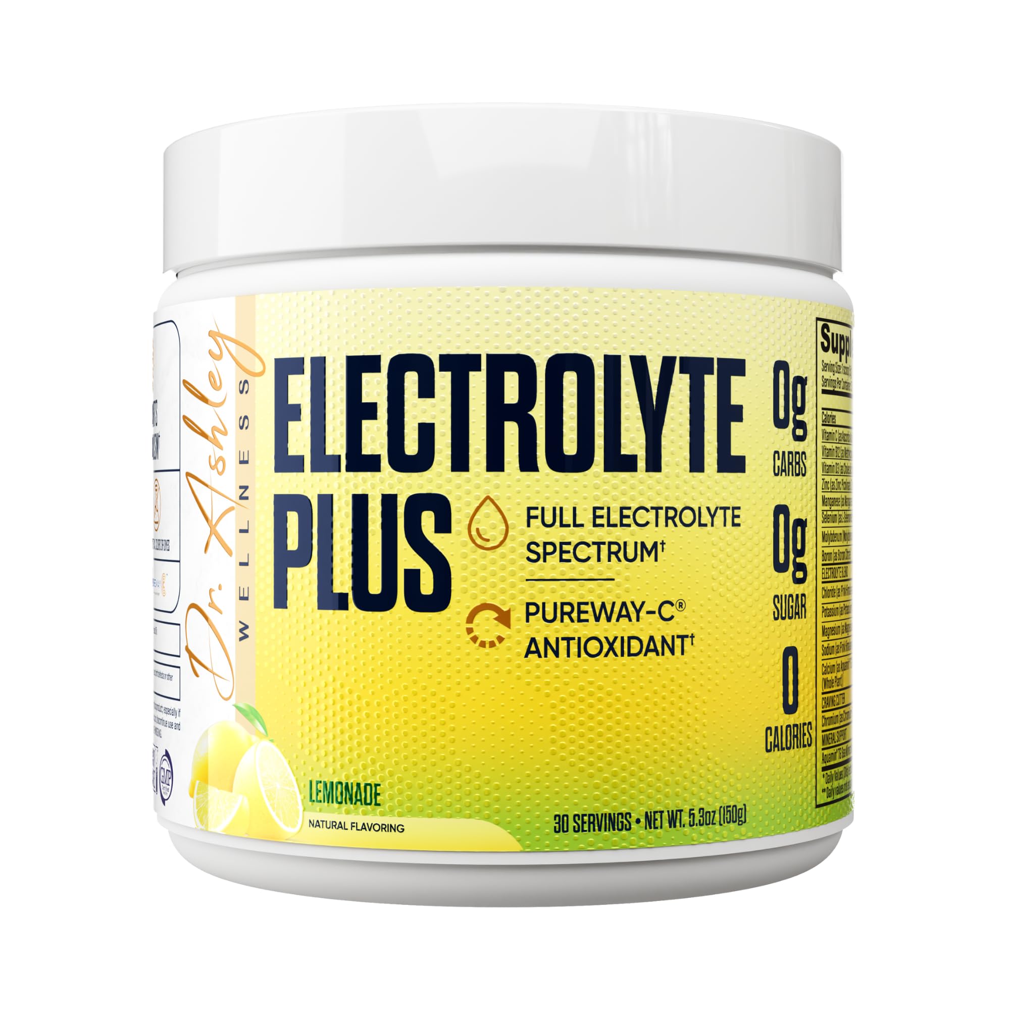 Amazon.com: Dr. Ashley Wellness Electrolyte Plus Powder Drink Mix