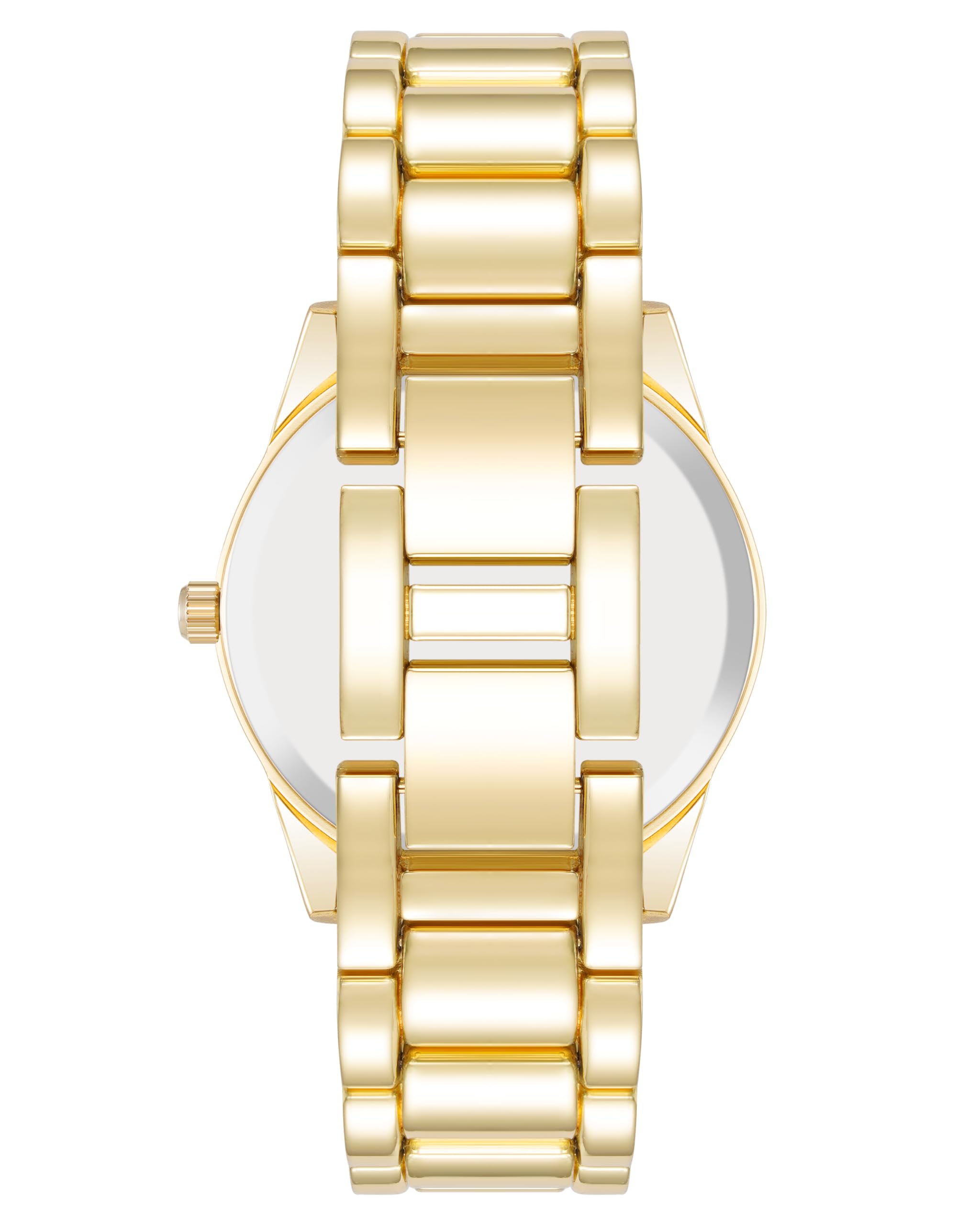 Steve Madden Orologio da donna con cinturino in vero cristallo