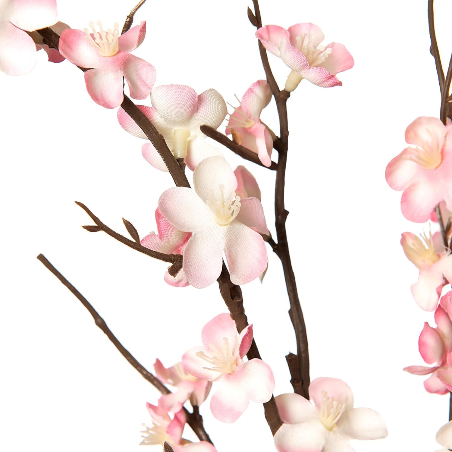 4Pcs Cherry Blossom Branches Artificial Flowers for Spring Summer Indoor Decoration,Faux Long Stem Artificial Flowers for Wedding Home Office Bedroom Party Table Centerpieces Decor (Pink) - Image 2