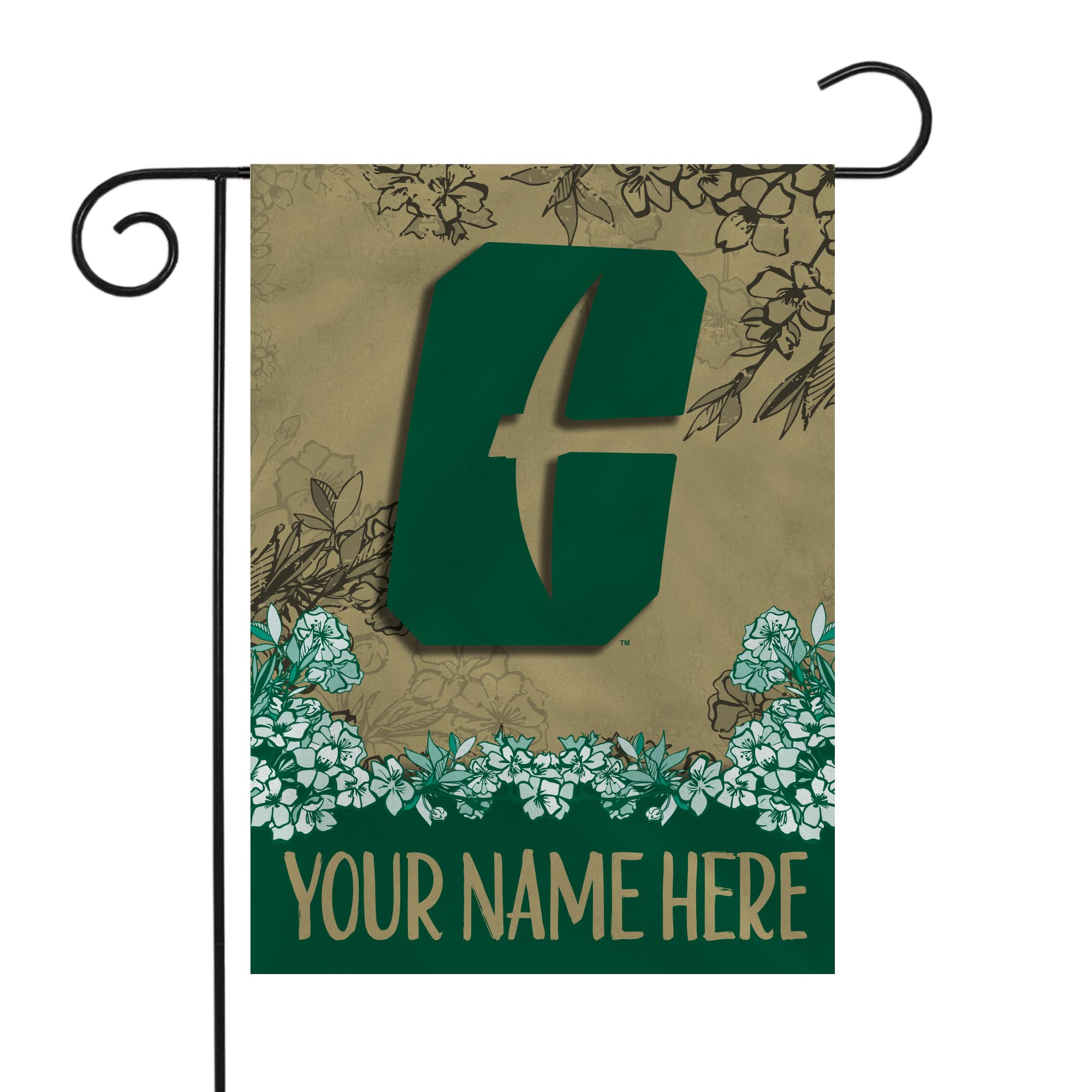 Rico Industries NCAA Standard/Primary Personalized Garden Flag