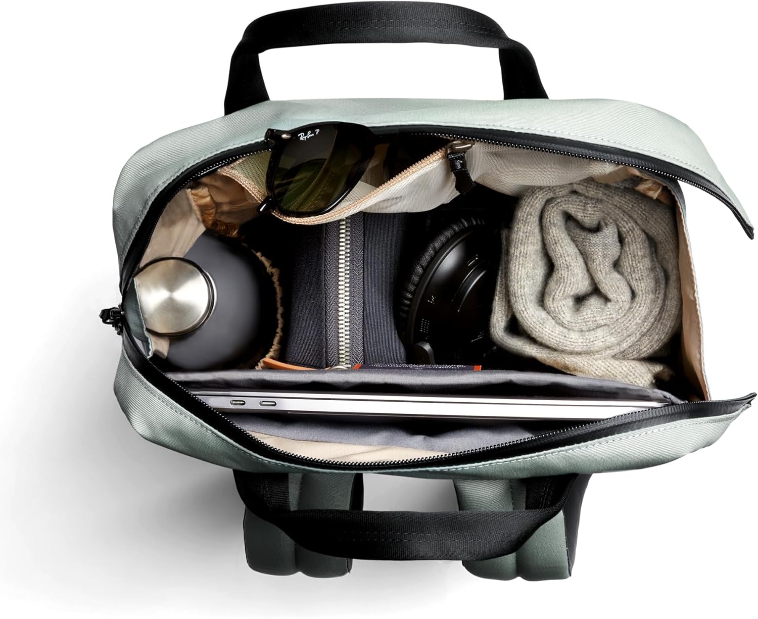 Bellroy Via Workpack (16” laptop bag, commuter backpack, work bag) - Eucalyptus - Image 3