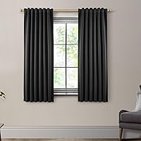 Vista 91 de SHINELAND Cortinas opacas de 102 pulgadas para sala de estar, cortinas opacas con pestaña trasera de 102 pulgadas de largo para dormitorio