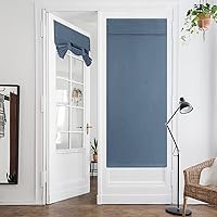 Vista 99 de HOMEIDEAS Cortinas opacas de aula para puerta delantera, cubierta de ventana de puerta de aula, persianas de privacidad con aislamiento térmico