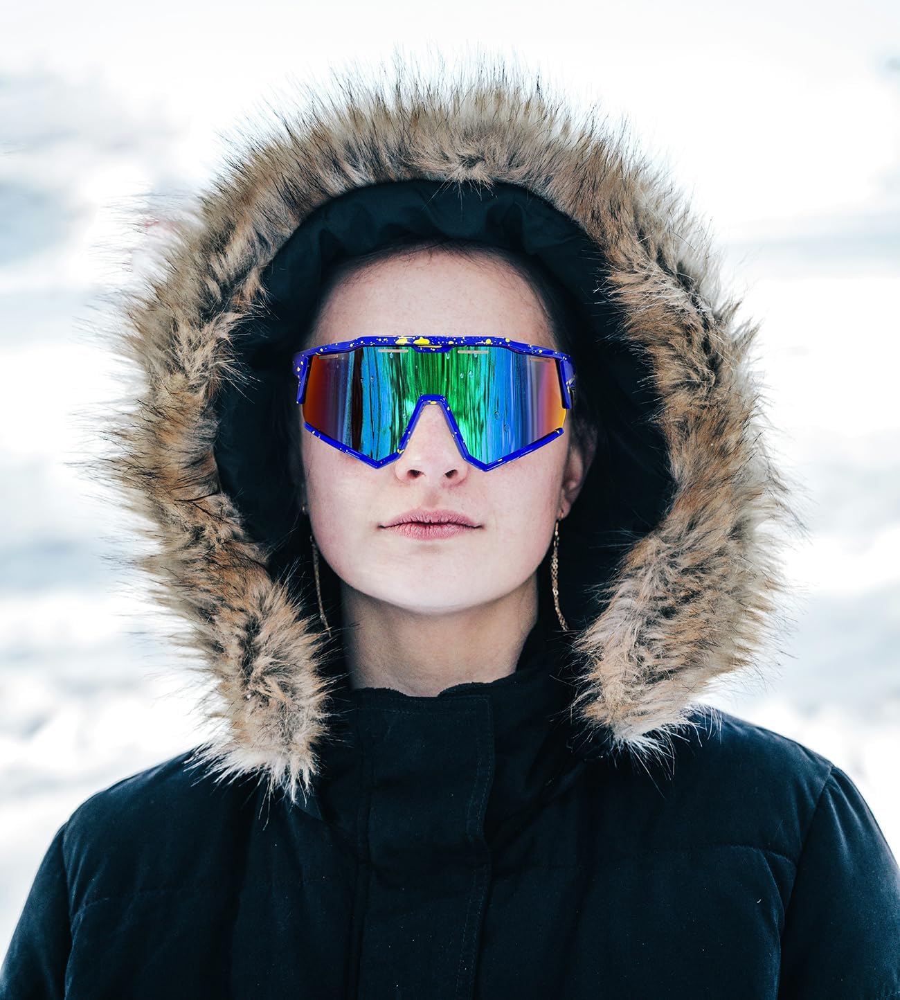 FEISEDY Polarized Sports Sunglasses for Men Women,Teens Baseball Tennis Sunglasses, TR90 Cycling Glasses B4151 - Image 3