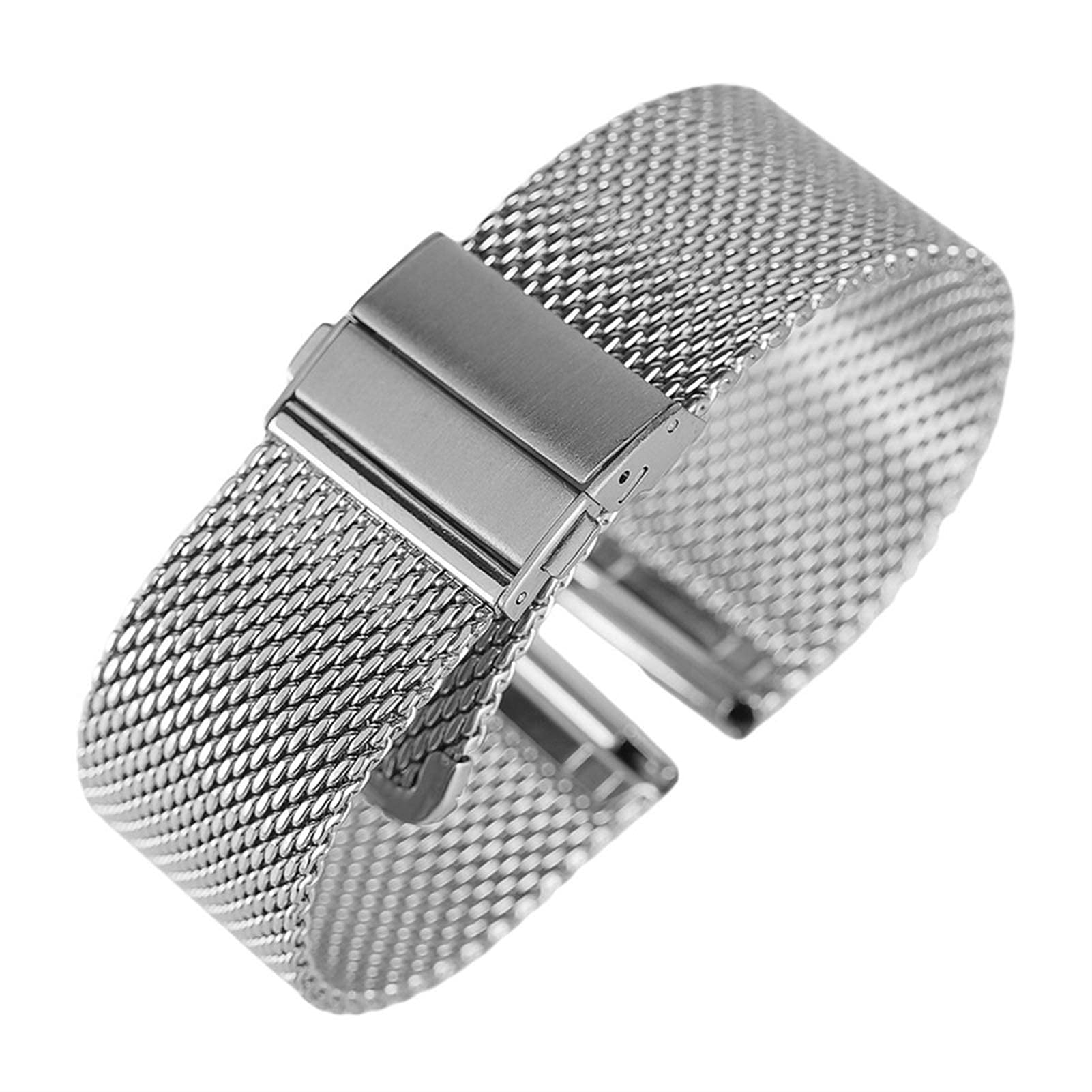 Bracelet acier inoxydable boucle déployante 20mm ultra résistant