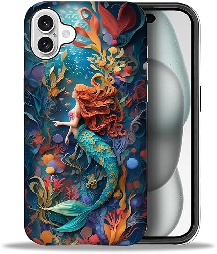 Miniatura 50 de DAIZAG Funda compatible con iPhone 11 Pro Max, hermosa carcasa rígida híbrida de plástico TPU con diseño de pájaro colorido + funda protectora de