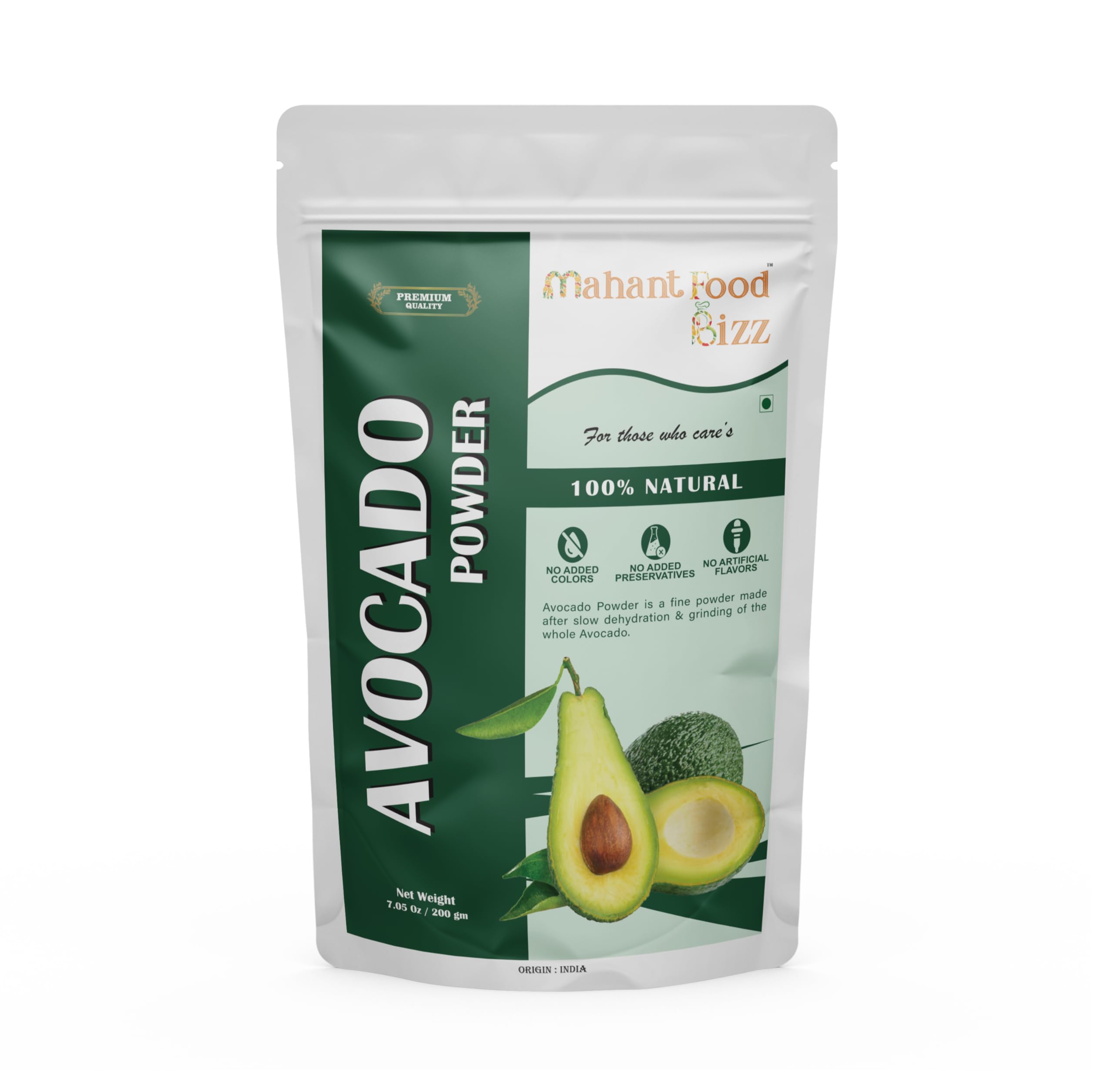 MAHANT Avocado Powder 200gm | 100% Natural Avocado Powder | No Added Sugar | No Preservatives | Rich in Healthy Fats & Fiber | For Smoothies, Shakes & Cooking-picture-24
