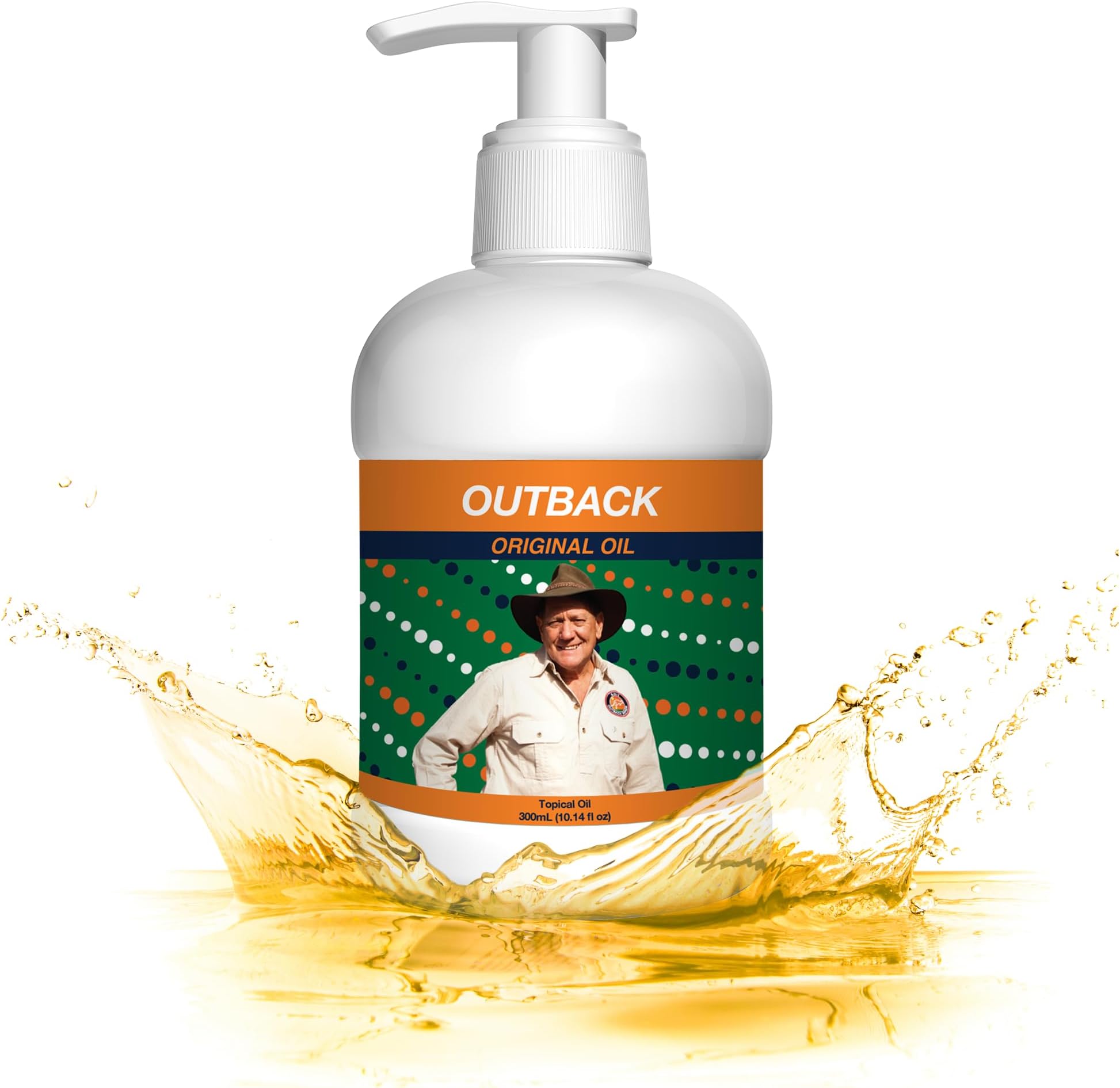 Outback Pain Relief All-Natural - 50mL Roll-On (1.69 Fl Oz) - Topical Oil