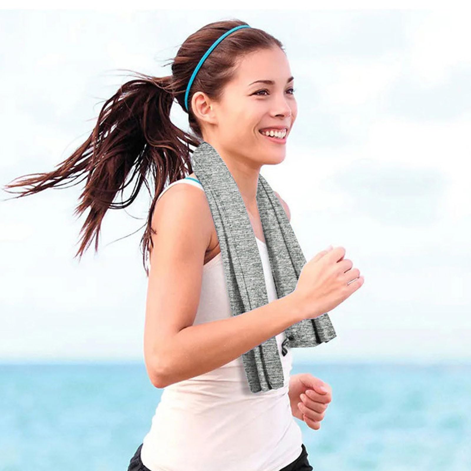 Asciugamano da palestra Asciugamano ad asciugatura rapida Asciugamano da campeggio Asciugamano ad asciugatura rapida Asciugamano da viaggio in microfibra per nuoto Escursioni Viaggi Sport