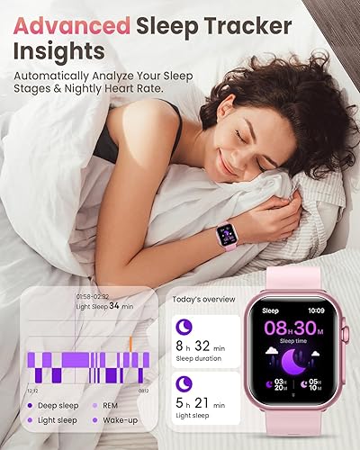 Miniatura 5 de Smart Watch for Women Men Fitness 1.85" Smart Watch with 30 Days+ Battery Life MakeRecive Call Heart Rate SpO2 Sleep Monitor 120+ Sport IP68
