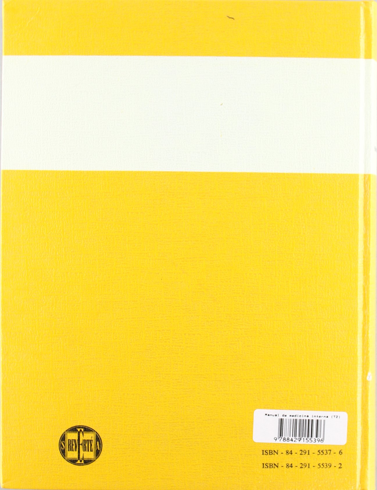 Manual de medicina interna. Volumen 2 (Vol.1) (SIN COLECCION)