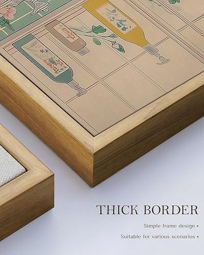 Miniatura 4 de WHASAYART Lienzo enmarcado para baño SR1230 bañándose gato