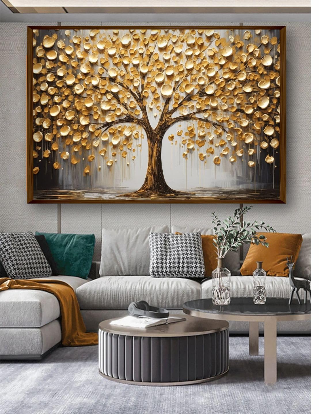 See full amazon price history chart for Artsense premium golden tree canvas wall art painting with frame for living room, bedroom, hall, office, framed painting for wall decoration- 30x40 inches Artsense premium golden tree canvas wall art painting with frame for living room, bedroom, hall, office, framed painting for wall decoration- 30x40 inches (B0CY8CS1SL) Amazon Price History, Amazon Price Tracker