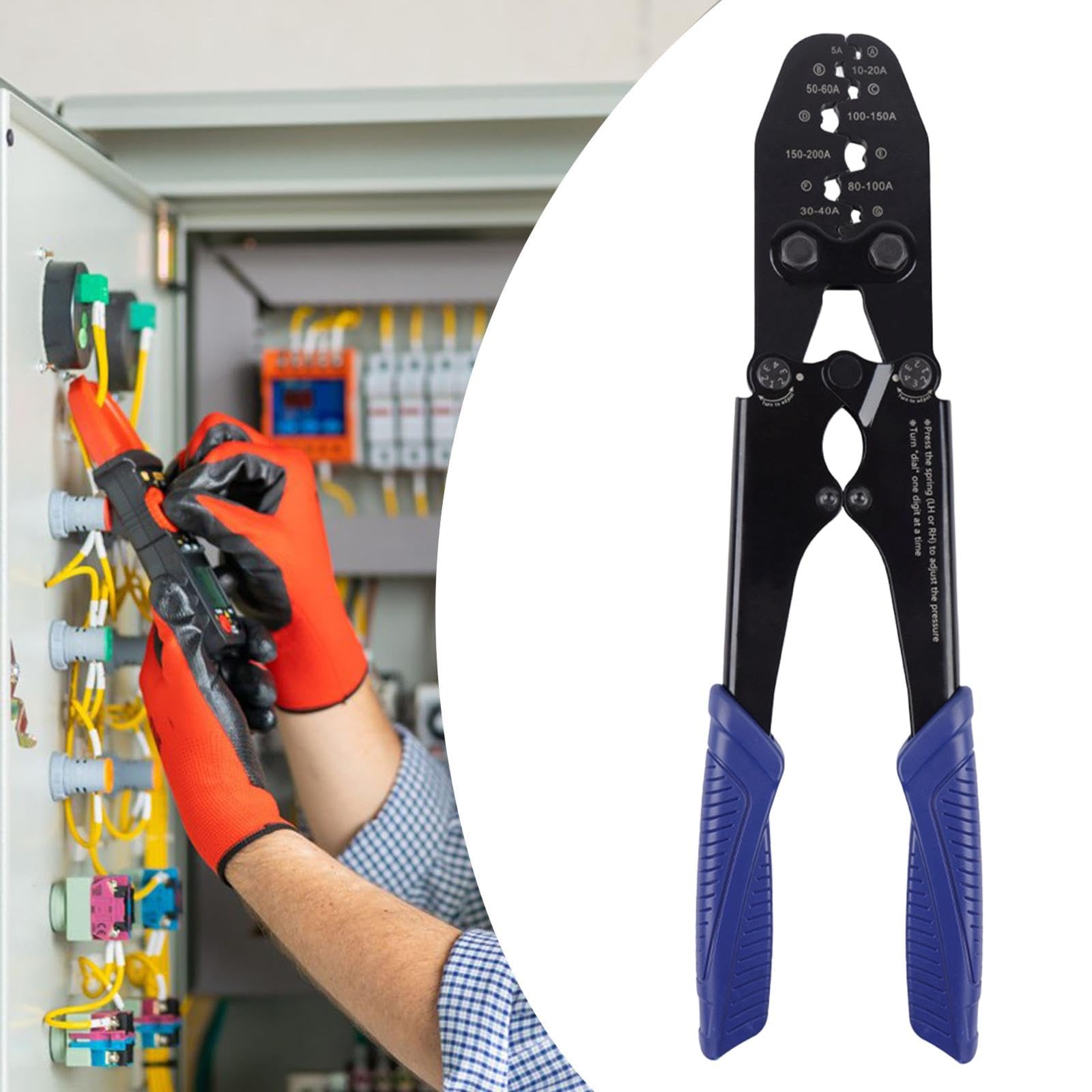 Oshhni Pinza a Becco Aperto Utensile Elettrico Utensile Terminale Acciaio Ad Alto Tenore di Carbonio