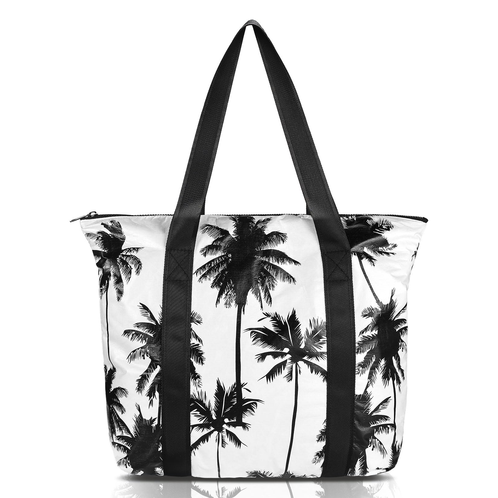 GRQ Large Hawaiian Beach Tote | Lightweight Water-Resistant | Expandable Zip | Your Style, Smart Value