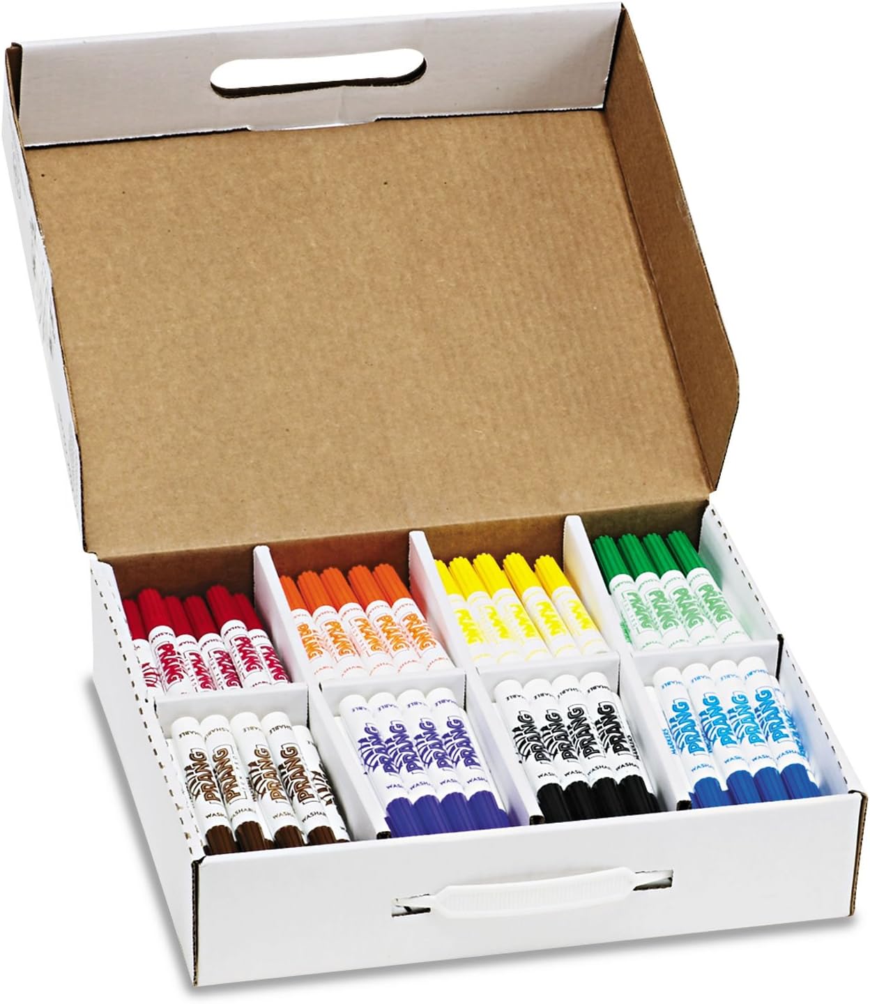 Prang Washable Markers, Eight Assorted Colors, 200/Carton