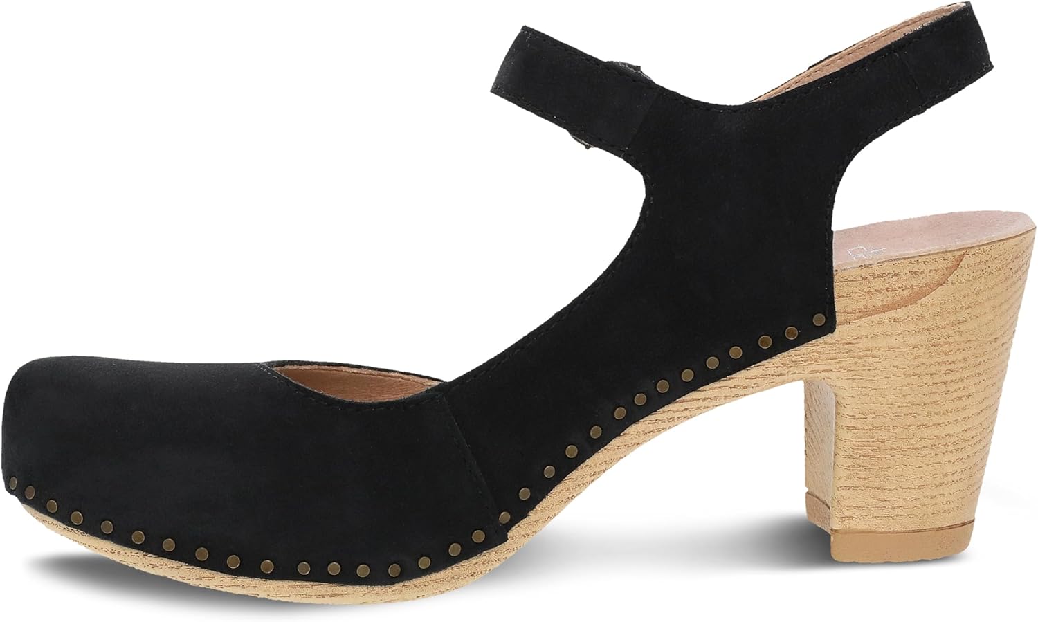 Dansko Taytum Closed-Toe Assymetrical Sandal for Women - Quality Leathers Treated with Scotchgard for Stain Resistance - Cushioned, Contoured Footbed for All-Day Comfort