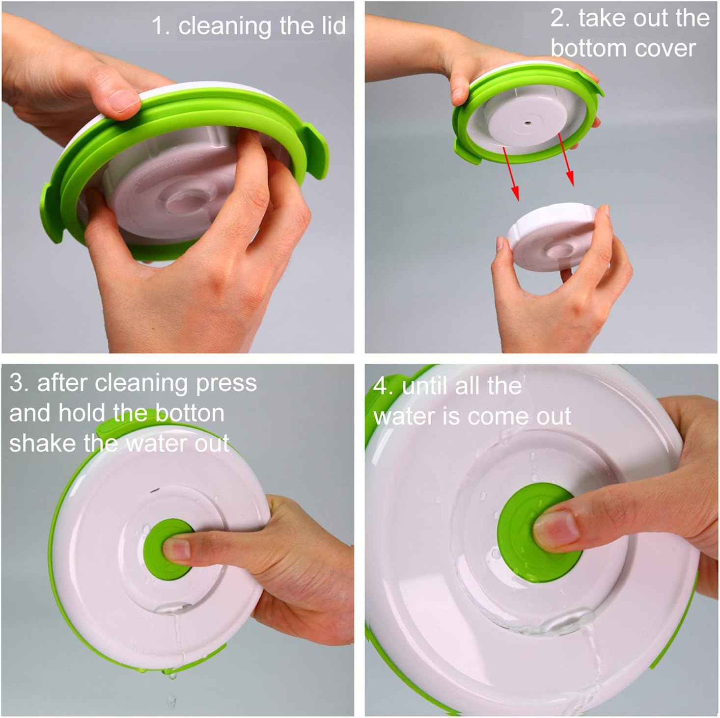 FOSA Vacuum Seal Containers, 4 Pack, 20oz, Containers for Vacuum Seal, Vacuum Container for Food Storage (Vacuum Pump Not Included) - Image 6