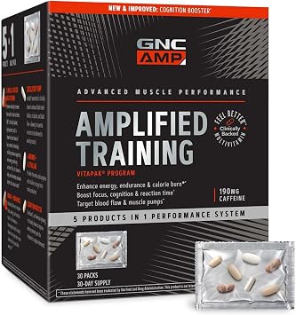 GNC Amp Training Vitapak, 30 Packs