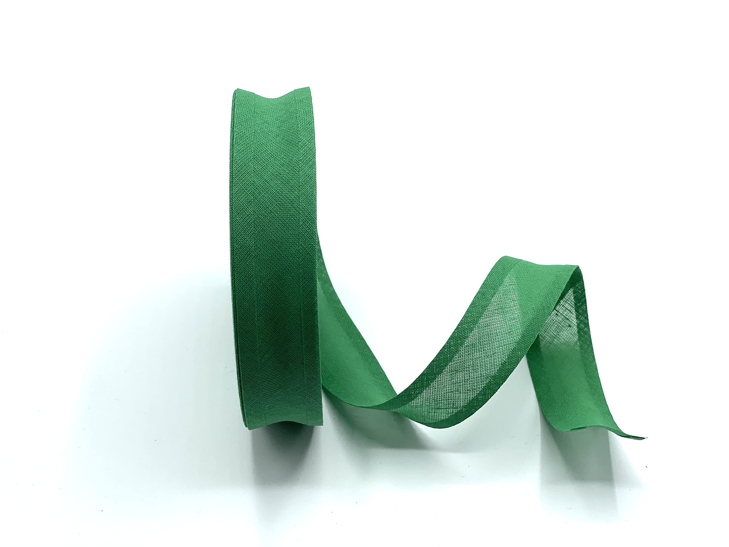Superior Quality Emerald Green Cotton Bias Binding 25mm (1") -25 Metres