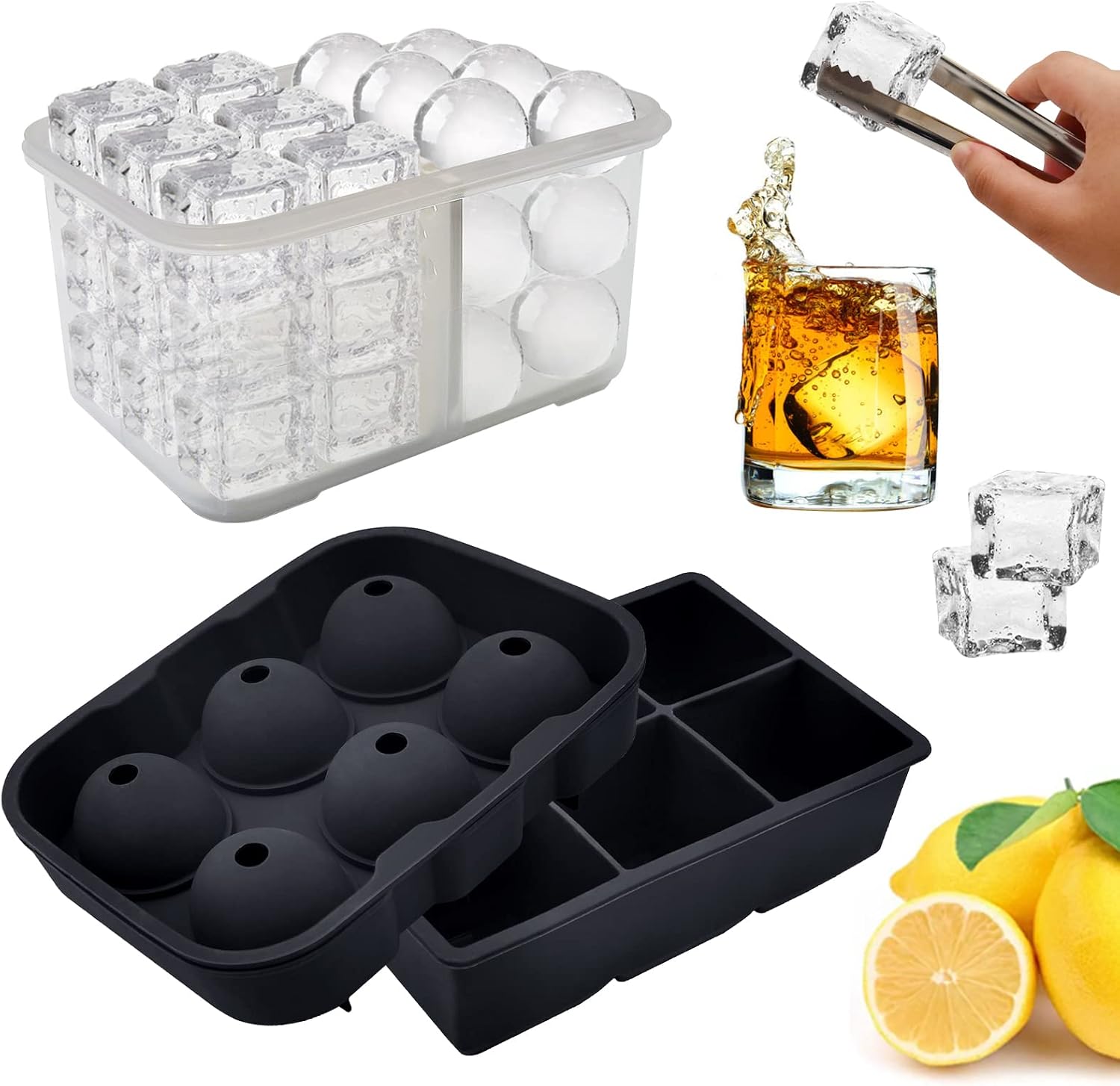 Bartender Cocktail Smoker Kit for Cocktail, Whiskey, Bourbon Drink Smoker, Old Fashioned Smoker Kit with 4 Types of Wood Chips, 2Stainless Steel