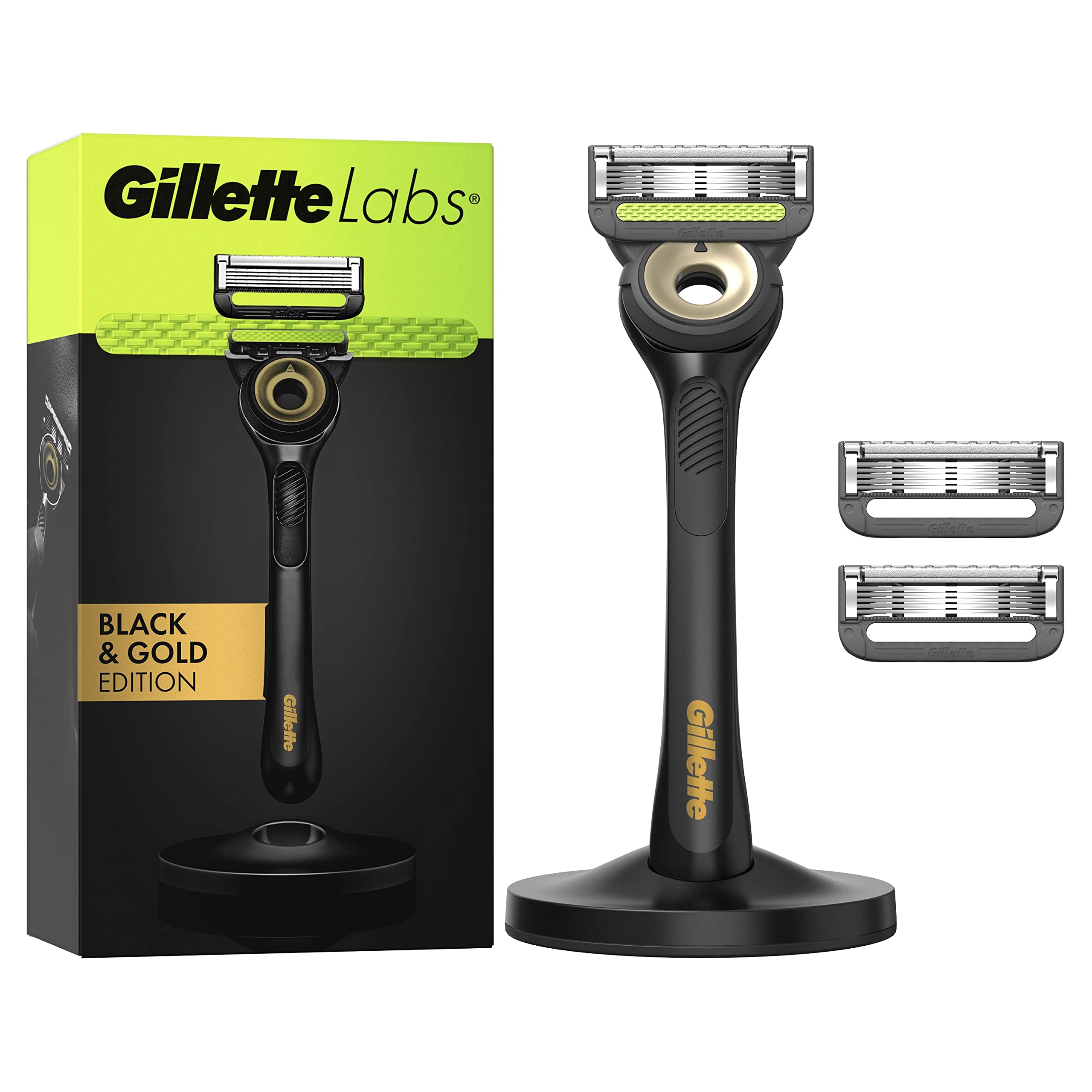 Gillette Labs Rasoio Barba con Barra Integrata, 1 Manico - 1 Lametta