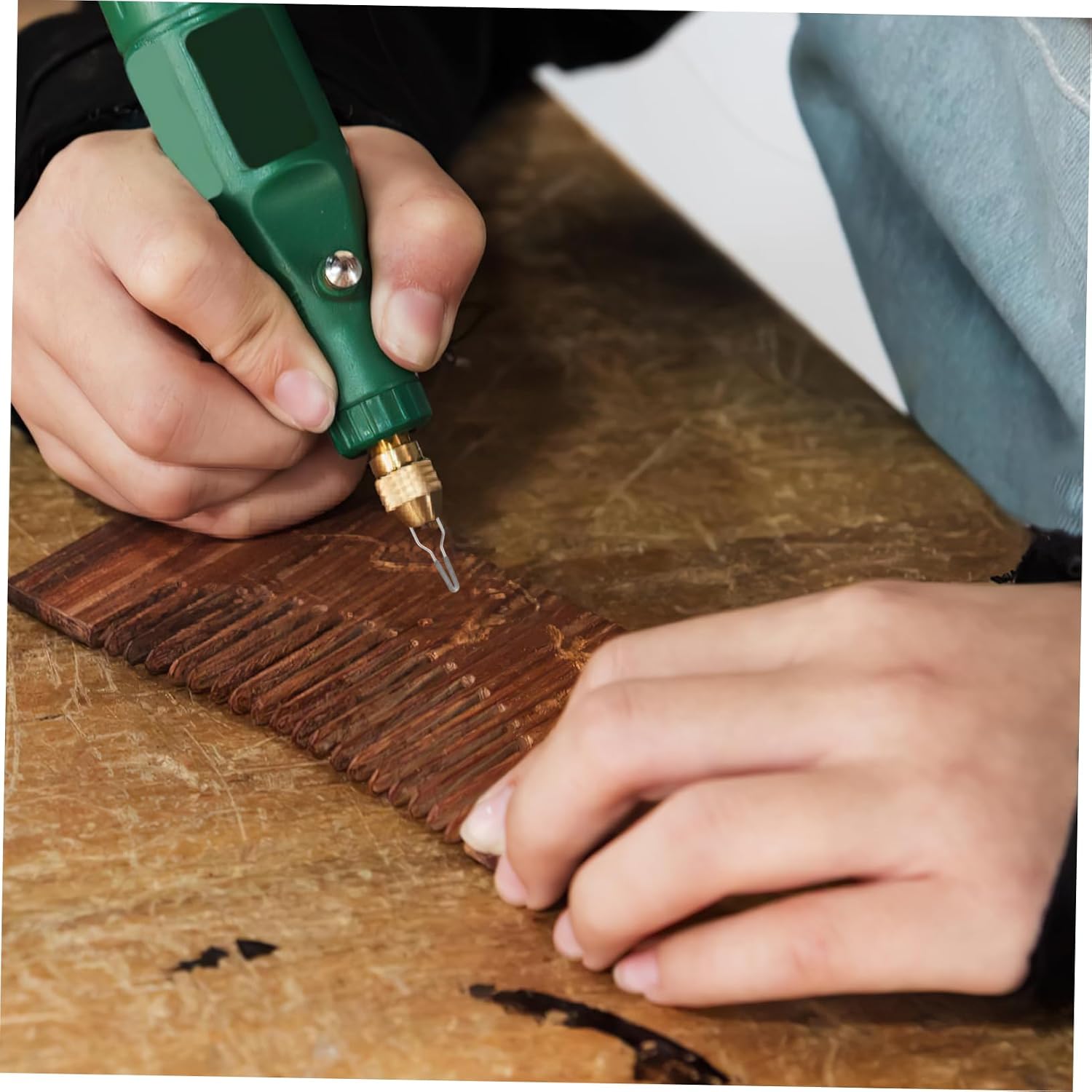 FIXOSHEE 1Set Pyrography Pen with Assorted Wire Tips for Wood Burning Includes Nibs to Versatile Tool for Artists and for DIY Projects and Creative