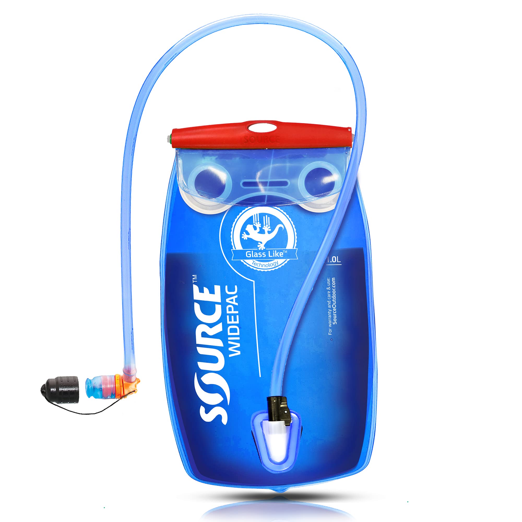 Buy Source 1.5L Widepac Hydration Bladder with HighFlow Helix Bite