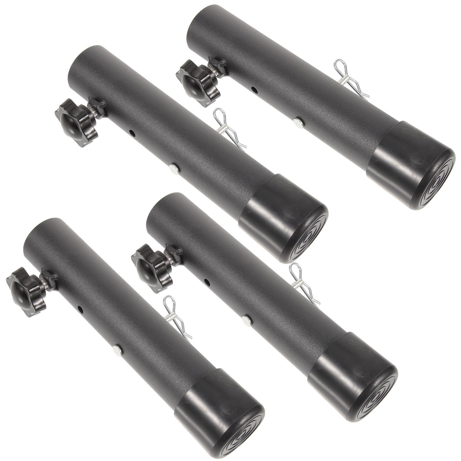 Supports pliables en acier réglables lot de 4 pieds haute résistance antirouille