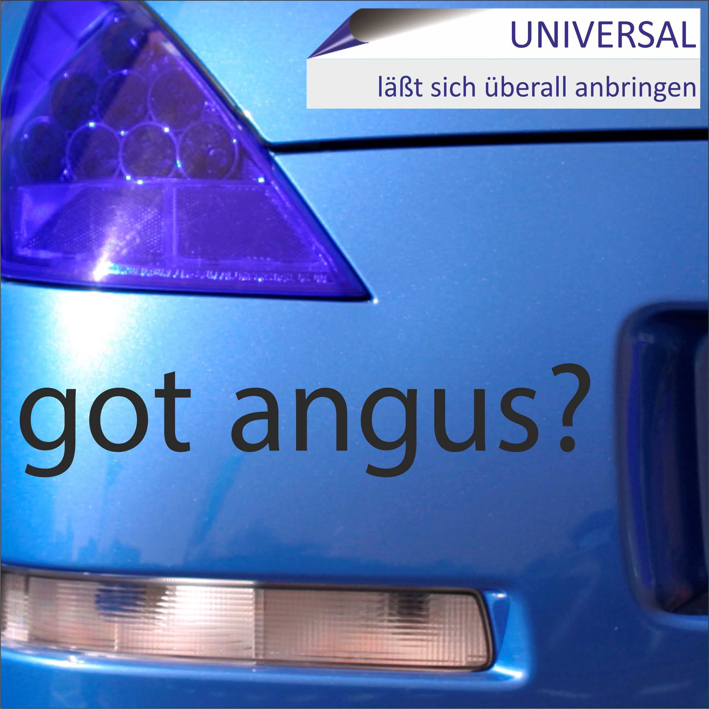 INDIGOS UG Adesivo per Auto - JDM - Die Cut - Got Beef? Decal Bull Steer Cattleman Ranch Auto Sticker - Argento - 88 mm x 99 mm