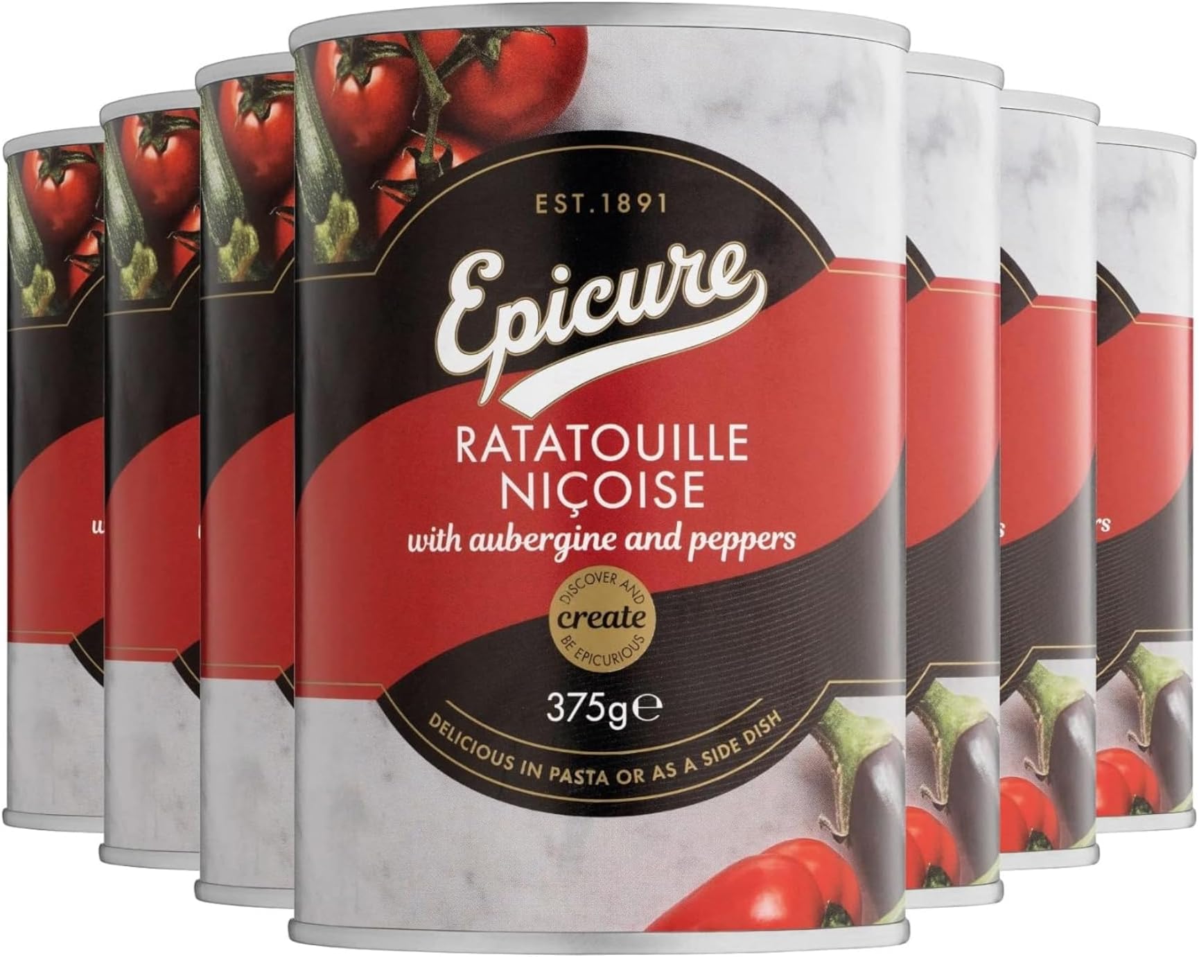Ratatouille, Niรงoise with Aubergine and Peppers